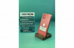 !! 1 ÉV GARANCIA !! Apple Iphone 12 Piros 64GB – K4149 – 100% AKKU