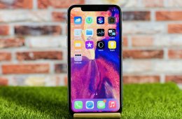 Eladó iPhone X 64 GB Silver 100% aksi szép állapotú - 12 HÓ GARANCIA - 1769