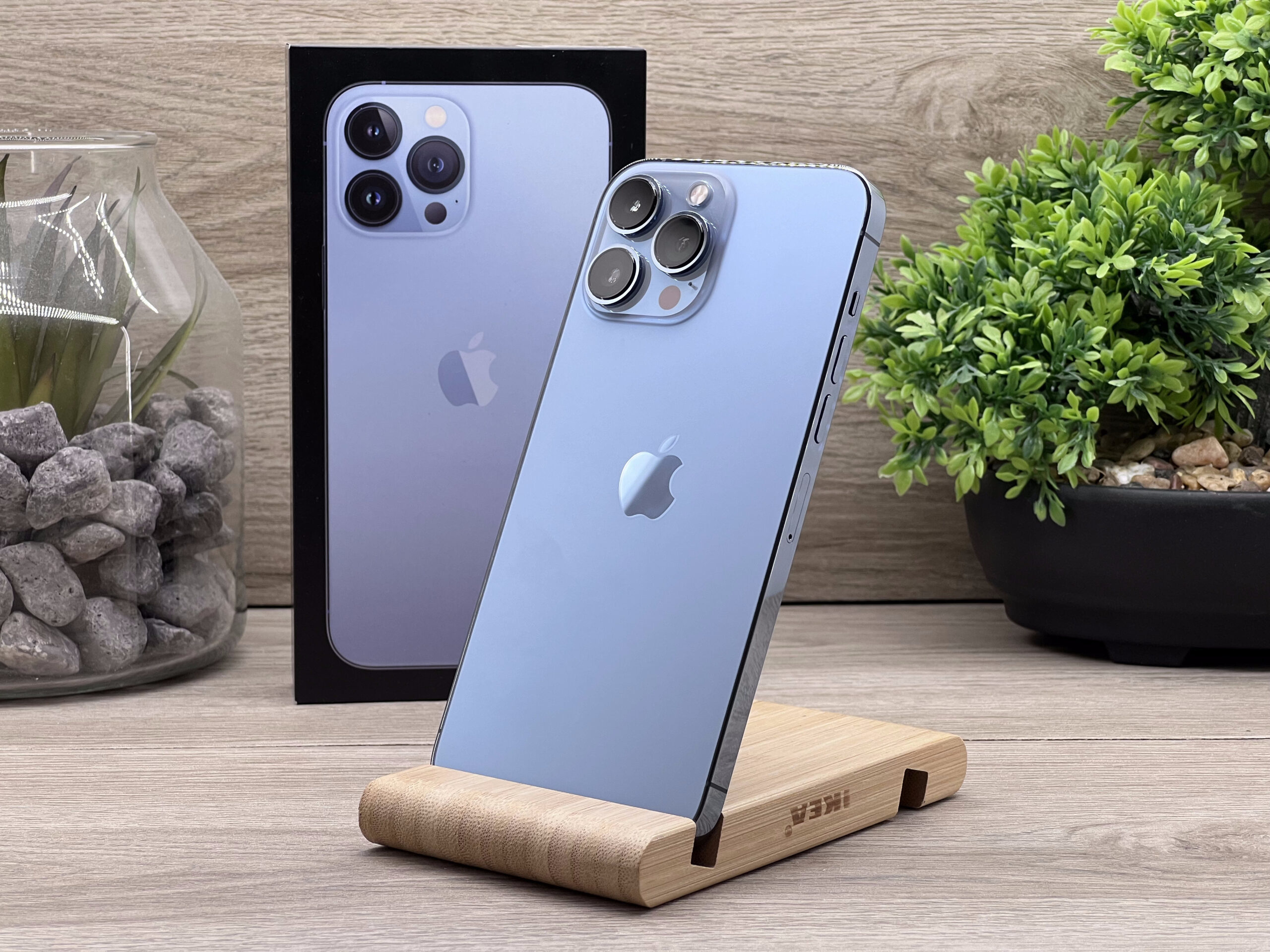 Hibátlan iPhone 13 Pro Max Sierra Blue 128GB 1 ÉV Garanciával Számlával