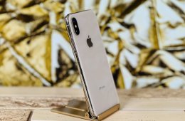 Eladó iPhone X 64 GB Silver 100% aksi szép állapotú - 12 HÓ GARANCIA - S1735