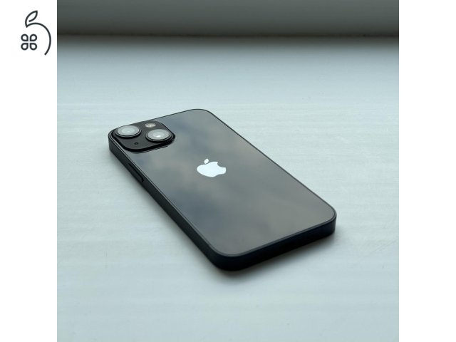 iPhone 13 mini 128GB Midnight - 1 ÉV GARANCIA, Kártyafüggetlen, 100% Akkumulátor