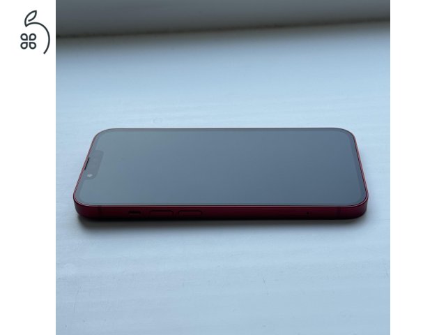 iPhone 13 128GB Red - Kártyfüggetlen, 1 ÉV GARANCIA, 100% Akkumulátor