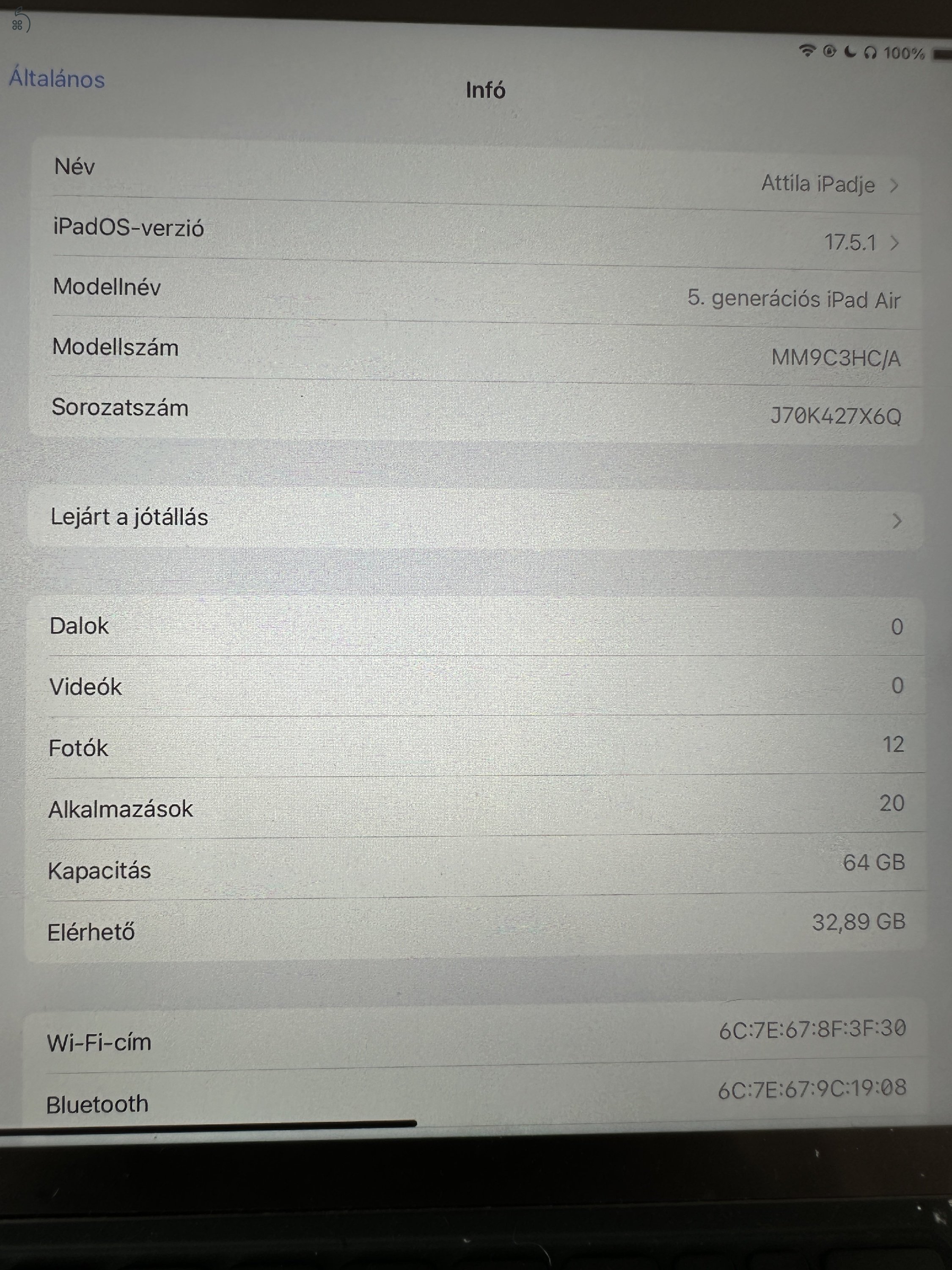 Apple Ipad Air 5 WiFi + Appée Magic Keybord + Apple Pencil 2
