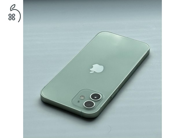 HIBÁTLAN iPhone 12 64GB Green - 1 ÉV GARANCIA, Kártyafüggetlen, 100% Akkumulátor