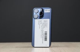 iPhone 15 Pro 256GB Kék Titán US-5515