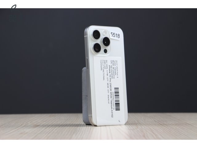 iPhone 15 Pro 256GB Fehér Titán US-5518
