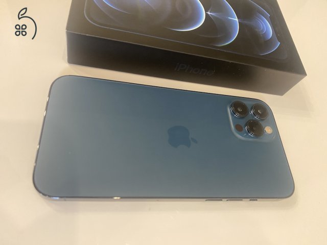 Eladó iPhone 12 Pro Max Pacific Blue 256GB szép állapotban