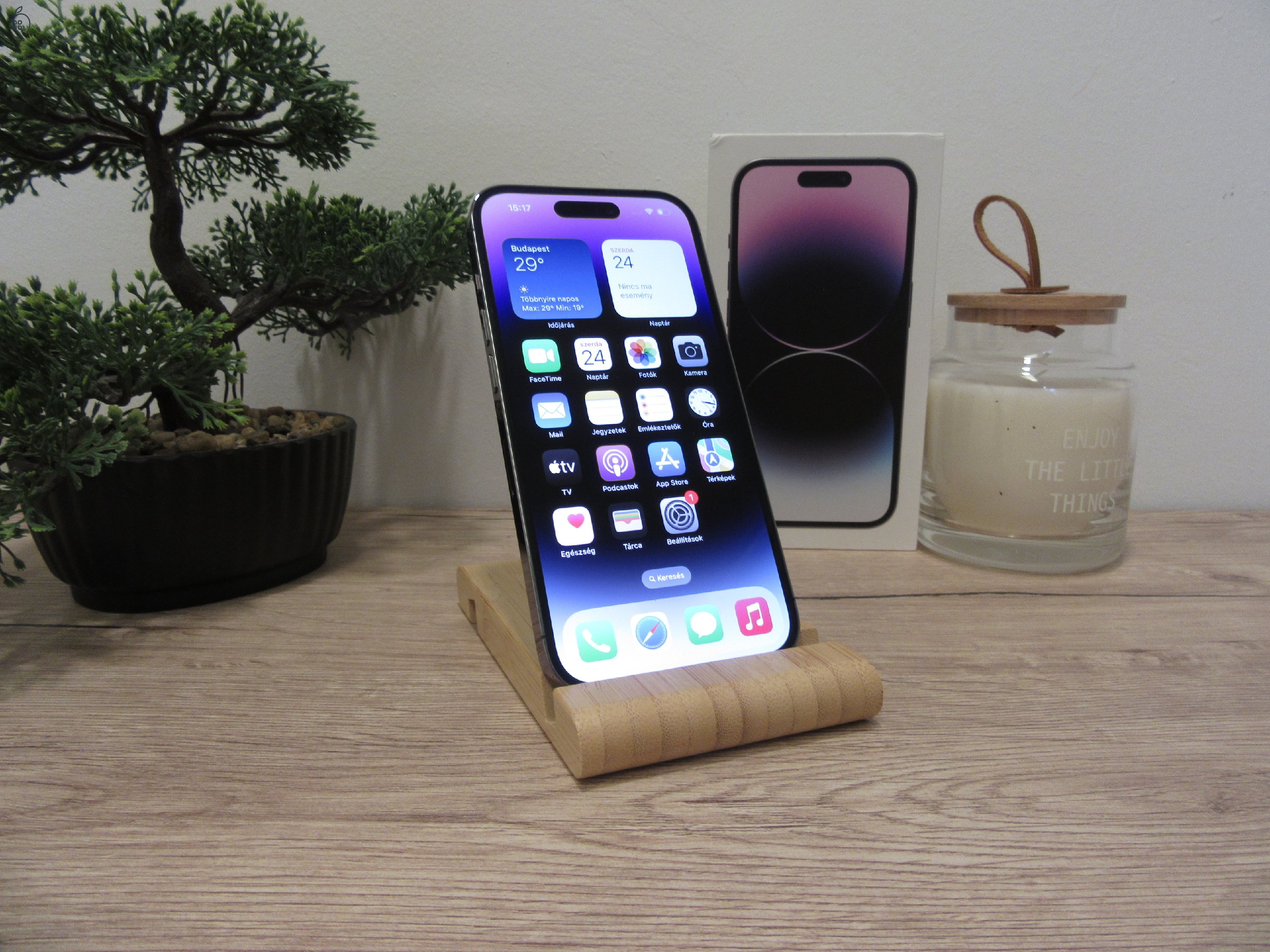 Apple iPhone 14 Pro - Purple - Használt, karcmentes