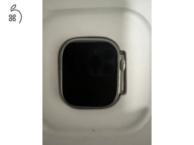 Apple Watch Ultra 49mm, L, eSim, 5G,Titan ház, karcmentes üveg kijelző