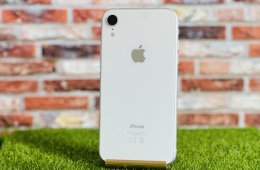 Eladó iPhone XR 64 GB White 100%-os aksi szép állapotú - 12 HÓ GARANCIA - 1807