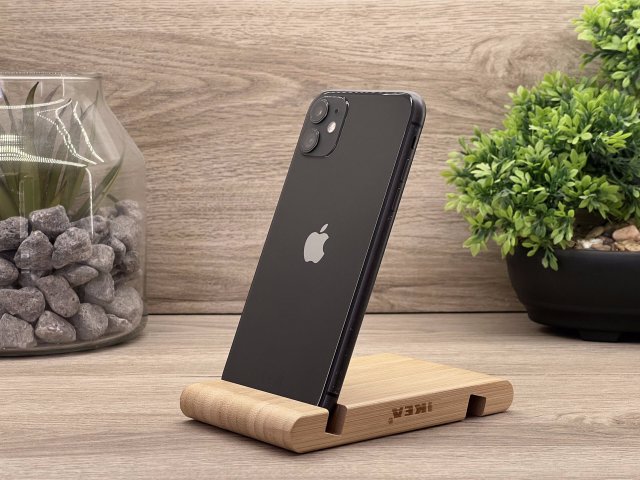 iPhone 11 Black 64GB 1 ÉV Garanciával Számlával