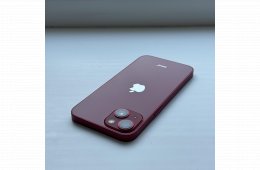 iPhone 13 128GB Red - Kártyfüggetlen, 1 ÉV GARANCIA, 100% Akkumulátor