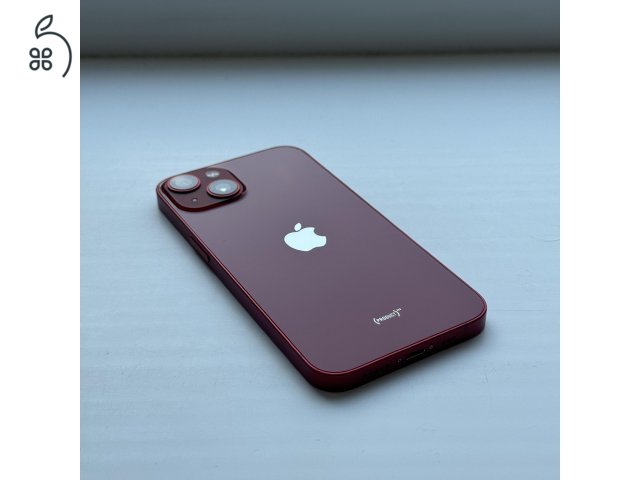 iPhone 13 128GB Red - Kártyfüggetlen, 1 ÉV GARANCIA, 100% Akkumulátor