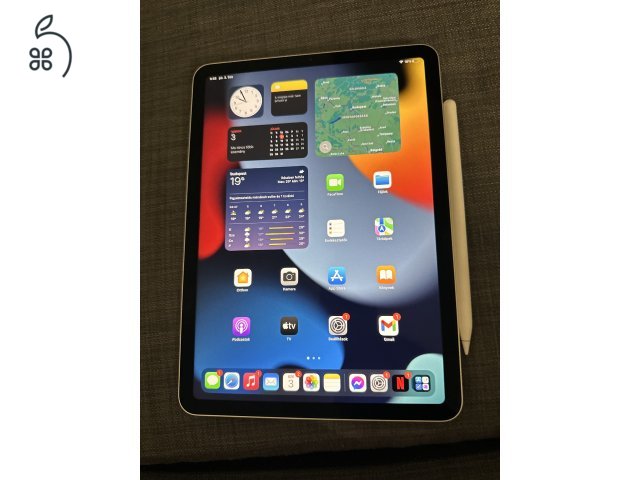 újszerű iPad Air 4. gen 64GB + Apple Pencil