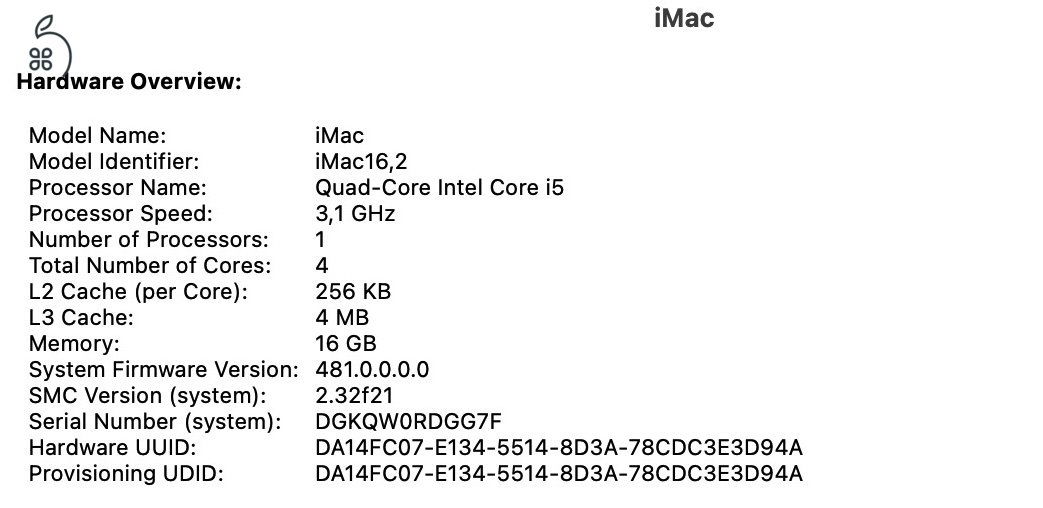 iMac CTO (Retina 4K, 21.5-inch, Late 2015) 4K