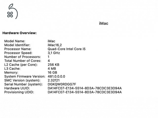 iMac CTO (Retina 4K, 21.5-inch, Late 2015) 4K