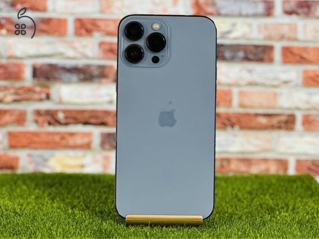 Eladó iPhone 13 Pro Max 128 GB Sierra Blue 100% aksi szép állapotú - 12 HÓ GARANCIA - 030