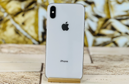 Eladó iPhone X 256 GB Silver szép állapotú - 12 HÓ GARANCIA