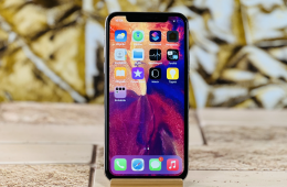 Eladó iPhone X 256 GB Silver szép állapotú - 12 HÓ GARANCIA