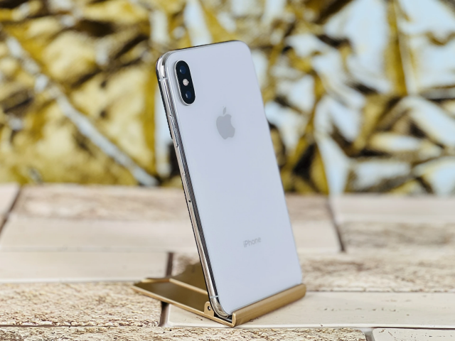 Eladó iPhone X 256 GB Silver szép állapotú - 12 HÓ GARANCIA