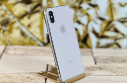 Eladó iPhone X 256 GB Silver szép állapotú - 12 HÓ GARANCIA