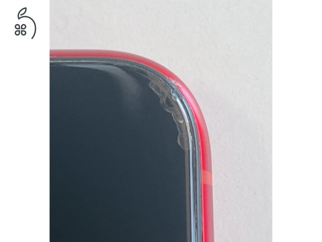 Eladó iPhone 11 64 GB PRODUCT RED 100% aksi szép állapotú - 12 HÓ GARANCIA - 056