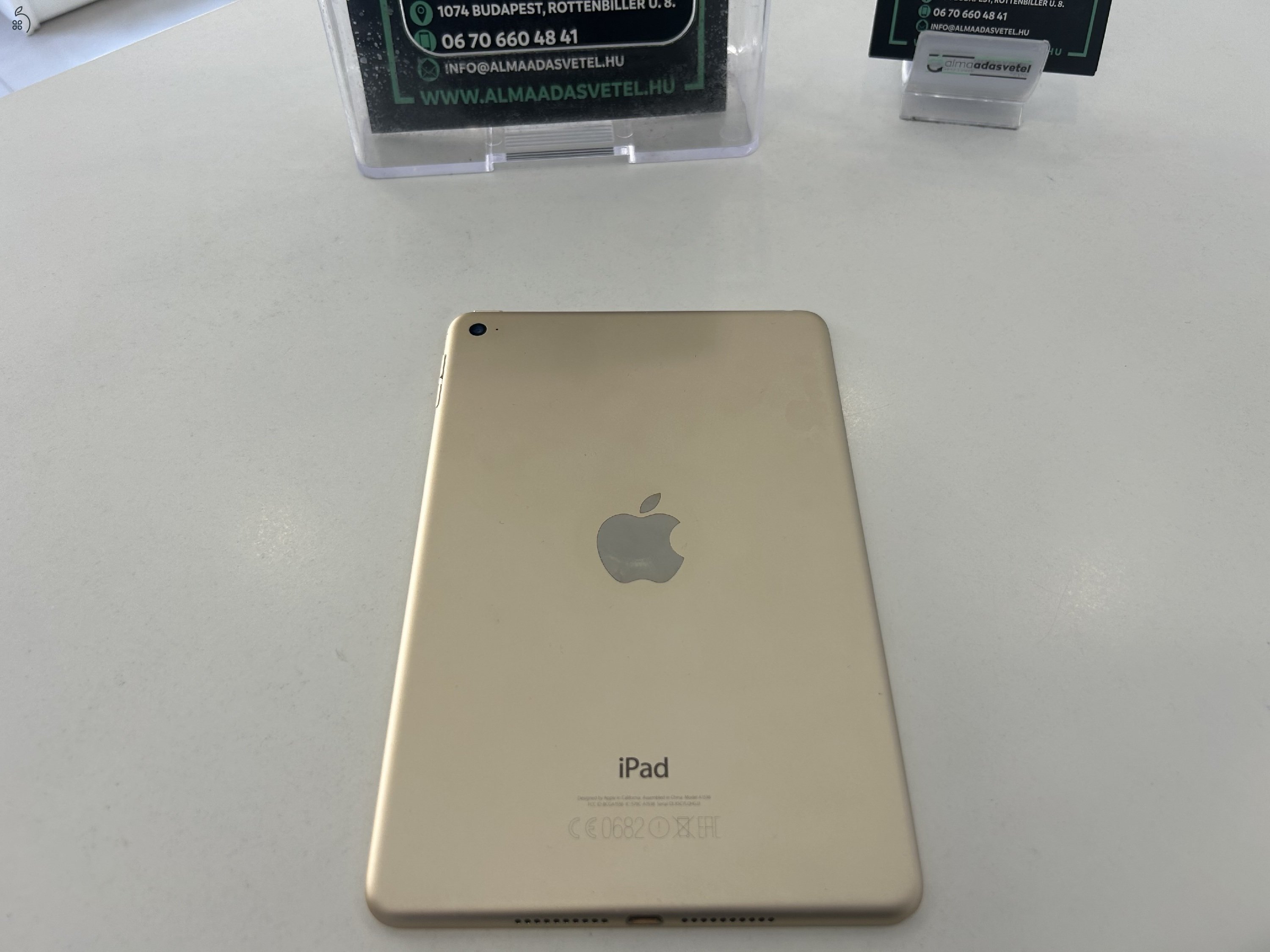 iPad Mini 4 32GB WiFi/1 hónap gar./Akku 80%/p3621