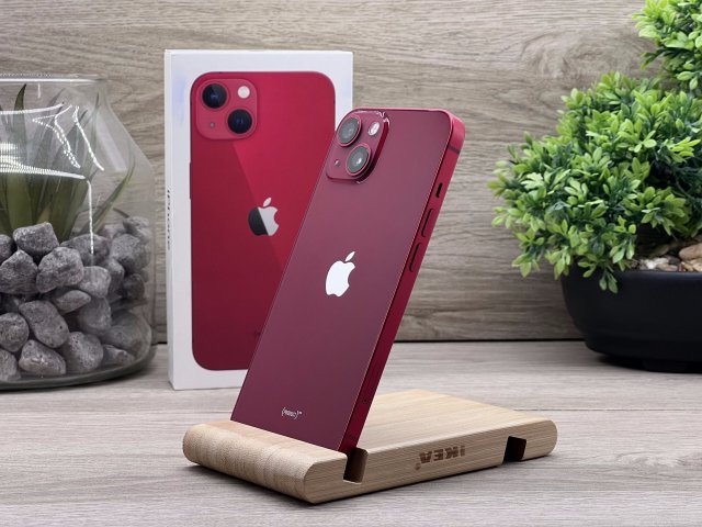 Hibátlan iPhone 13 Red 128GB 1 ÉV Garanciával Számlával Aksi 94%