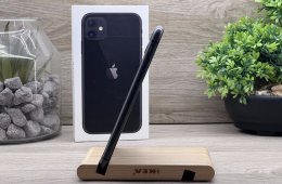 iPhone 11 Black 128GB 1 ÉV Garanciával Számlával Aksi 92%