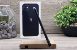 iPhone 11 Black 128GB 1 ÉV Garanciával Számlával Aksi 92%