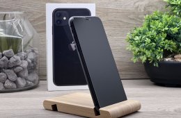 iPhone 11 Black 128GB 1 ÉV Garanciával Számlával Aksi 92%