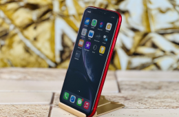 Eladó iPhone XR 64 GB PRODUCT RED szép állapotú - 12 HÓ GARANCIA