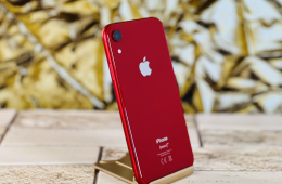 Eladó iPhone XR 64 GB PRODUCT RED szép állapotú - 12 HÓ GARANCIA