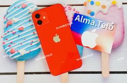 Eladó iPhone 12 128 GB PRODUCT RED szép állapotú - 12 HÓ GARANCIA