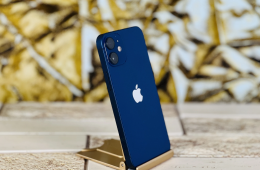 Eladó iPhone 12 Mini 128 GB Blue szép állapotú - 12 HÓ GARANCIA