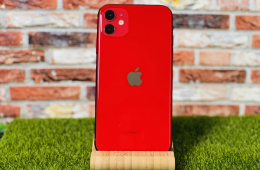 Eladó iPhone 11 64 GB PRODUCT RED szép állapotú - 12 HÓ GARANCIA