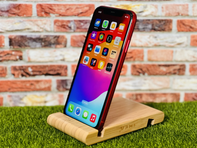 Eladó iPhone 11 64 GB PRODUCT RED szép állapotú - 12 HÓ GARANCIA