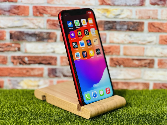 Eladó iPhone 11 64 GB PRODUCT RED szép állapotú - 12 HÓ GARANCIA