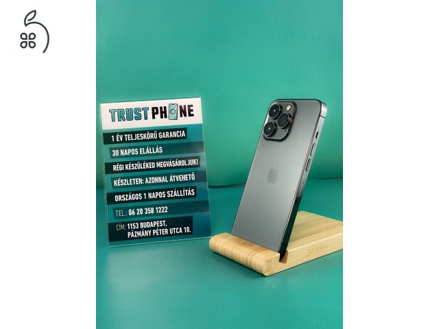 !! BLACK FRIDAY !! Iphone 13 pro Több színben 128GB és 256GB 100% Akkumulátor. WWW.TRUSTPHONE.HU