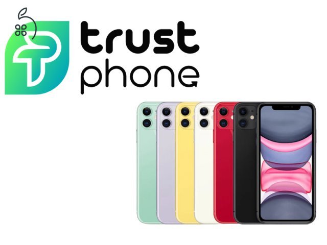 !! AKCIÓ !! Iphone 11 Fekete, Fehér, Piros 64GB és 128GB 100% Akkumulátor. WWW.TRUSTPHONE.HU
