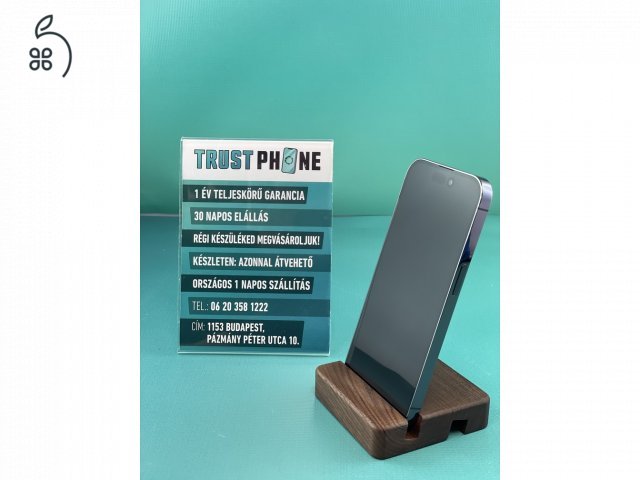 !! KARÁCSONYI AKCIÓ !! Iphone 14 Pro Több színben 128GB és 256GB 100% Akkumulátor. WWW.TRUSTPHONE.HU