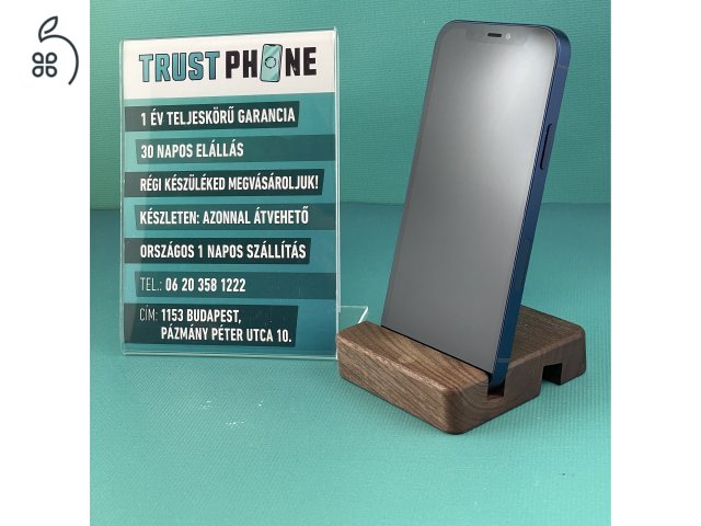 !! KIÁRUSÍTÁS !! Iphone 12 Több színben 64GB és 128GB 100% Akkumulátor. WWW.TRUSTPHONE.HU