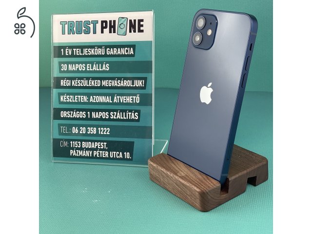 !! KIÁRUSÍTÁS !! Iphone 12 Több színben 64GB és 128GB 100% Akkumulátor. WWW.TRUSTPHONE.HU