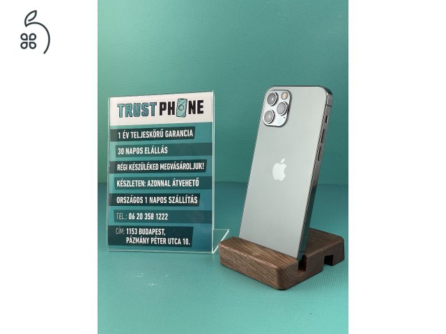 !! BLACK FRIDAY !! Iphone 12 Pro Több színben 128GB és 256GB 100% Akkumulátor. WWW.TRUSTPHONE.HU