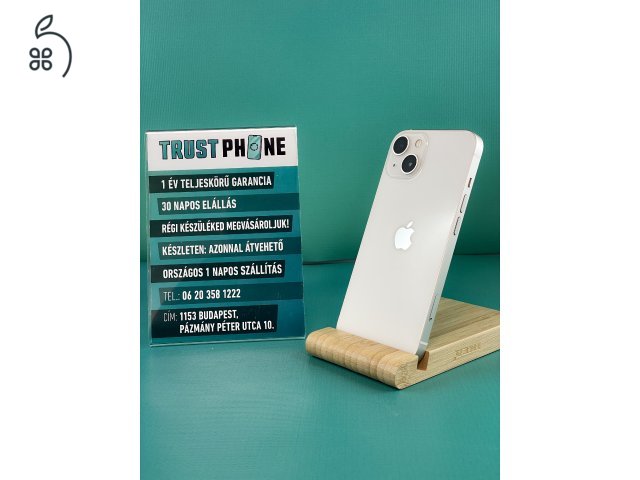 !! KIÁRUSÍTÁS !! Iphone 13 Több színben 128GB és 256GB 100% Akkumulátor. WWW.TRUSTPHONE.HU