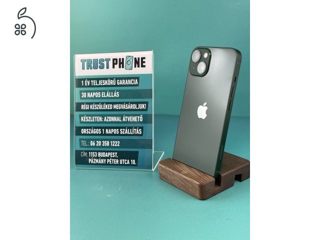 !! KIÁRUSÍTÁS !! Iphone 13 Több színben 128GB és 256GB 100% Akkumulátor. WWW.TRUSTPHONE.HU