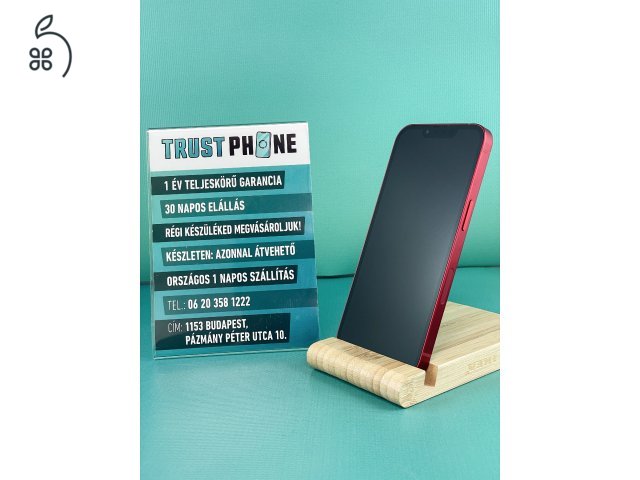 !! KIÁRUSÍTÁS !! Iphone 13 Több színben 128GB és 256GB 100% Akkumulátor. WWW.TRUSTPHONE.HU