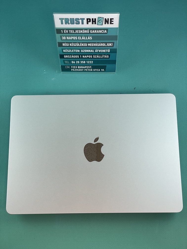 !! 1 ÉV GARANCIA !! Apple Macbook Air 2022 M2/8GB/256GB/13″ – BM483 – AKKU 97% – HUN