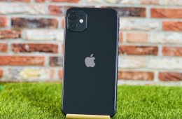 Eladó iPhone 11 64 GB Black szép állapotú - 12 HÓ GARANCIA - 075