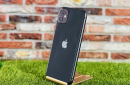 Eladó iPhone 11 64 GB Black szép állapotú - 12 HÓ GARANCIA - 075